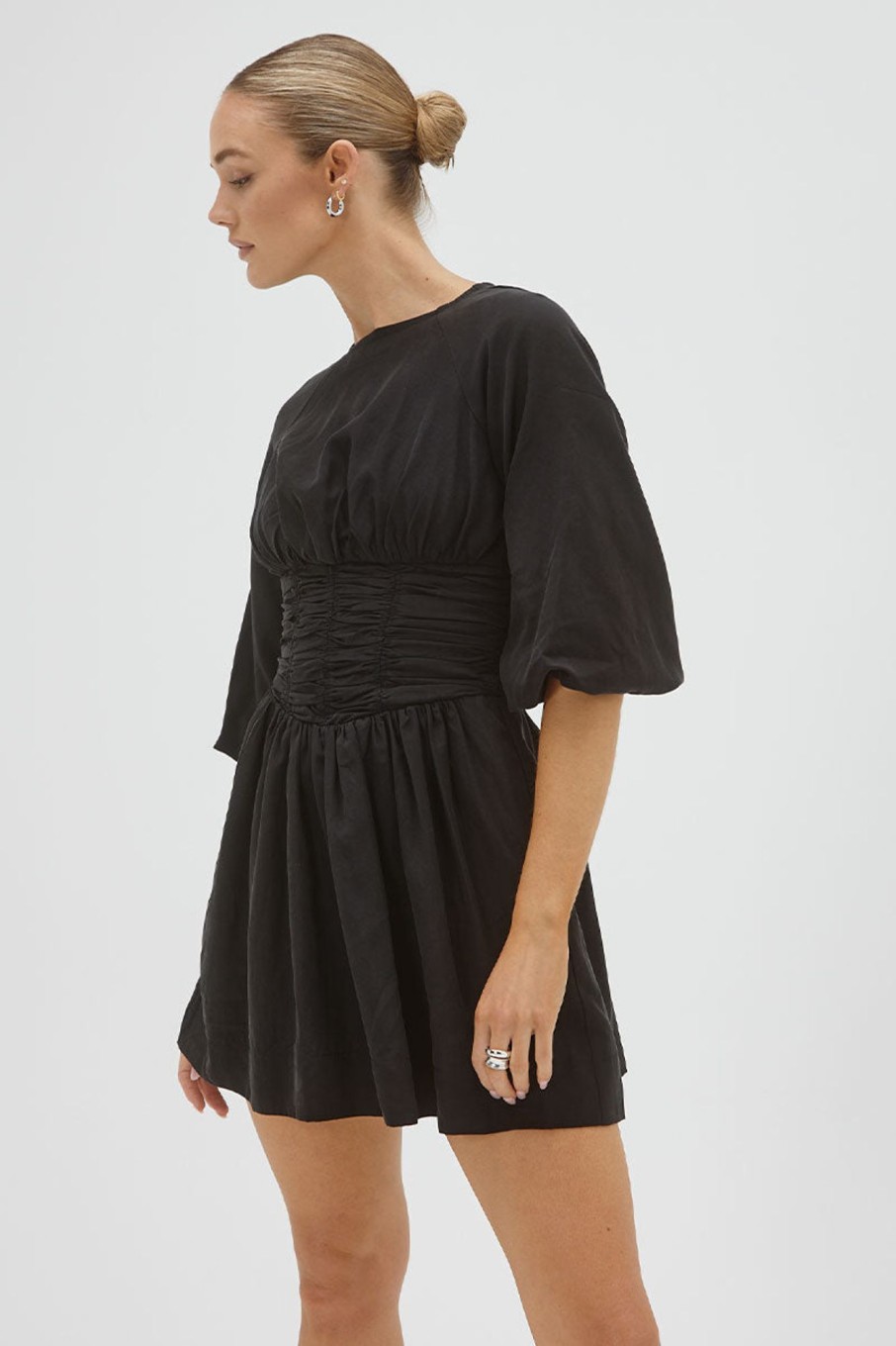 Dresses SOVERE | Essence Mini Dress - Black