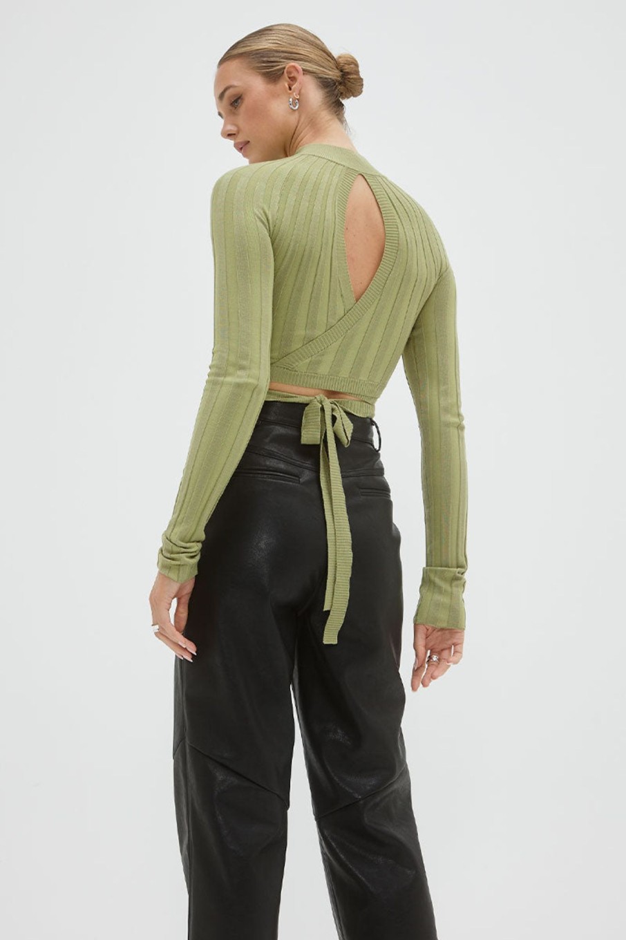 Knitwear SOVERE | Zeta Reversible Skivvy - Olive