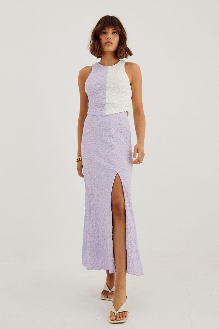 Knitwear SOVERE | Frequency Tank - Lavender