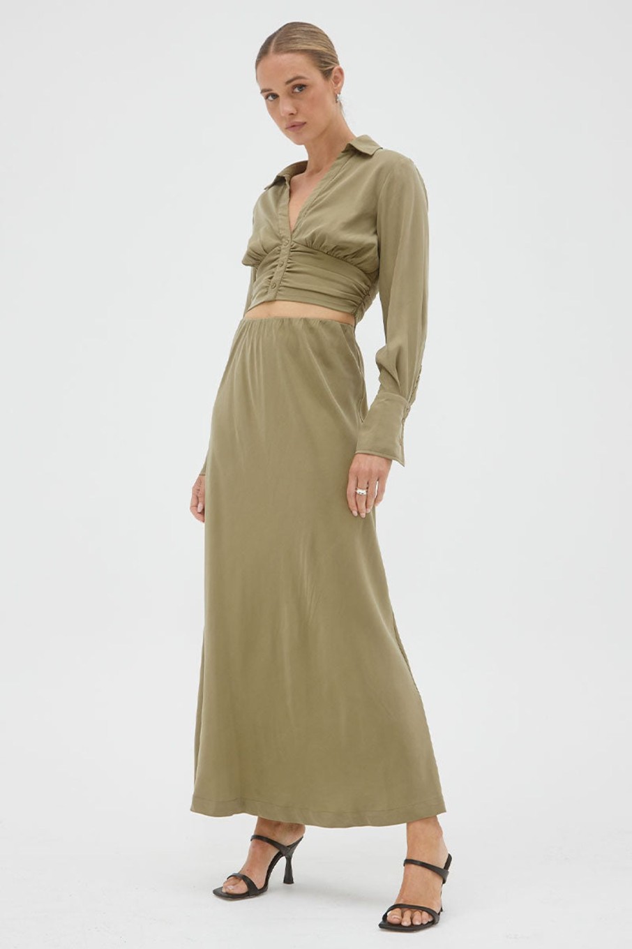 Skirts SOVERE | Atone Maxi Skirt - Olive