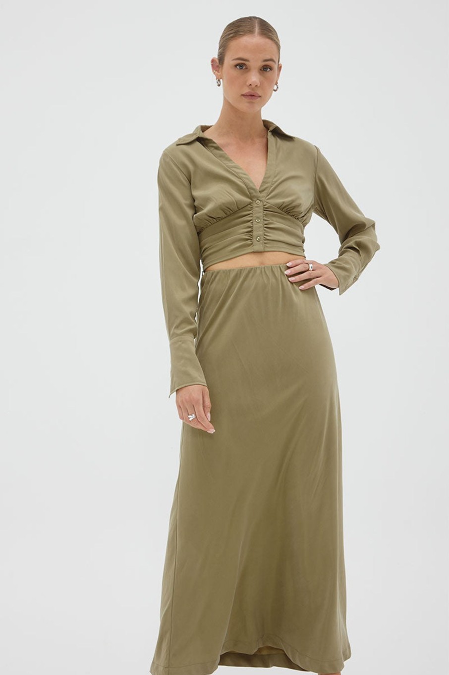 Skirts SOVERE | Atone Maxi Skirt - Olive