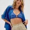 Women'S Clothing SOVERE | Faraway Knit Crop - Lapis