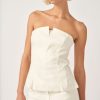 Women'S Clothing SOVERE | Serendipity Bodice - White