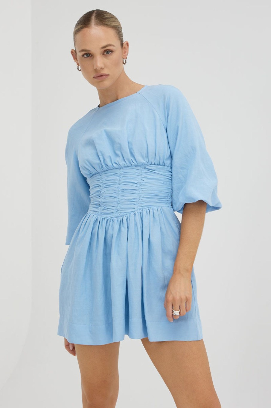 Dresses SOVERE | Essence Mini Dress - Blue