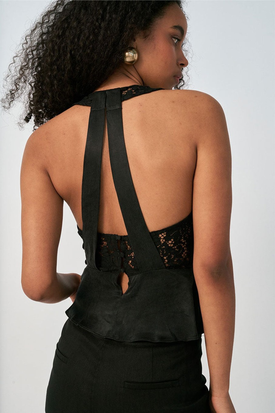 Women'S Clothing SOVERE | Submit Lace Cami - Black