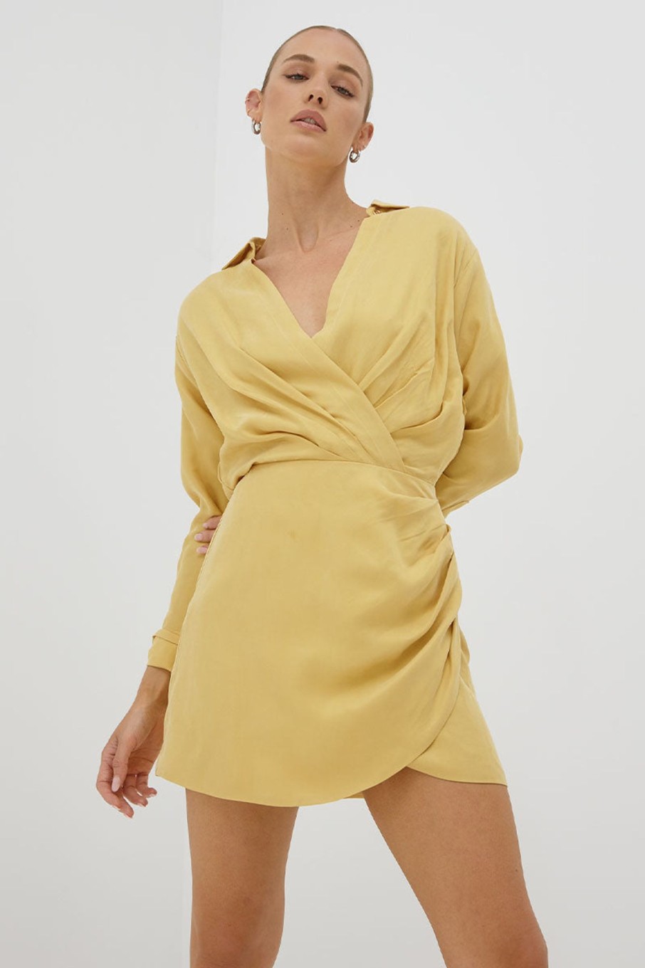 Dresses SOVERE | Arcade Mini Dress - Golden