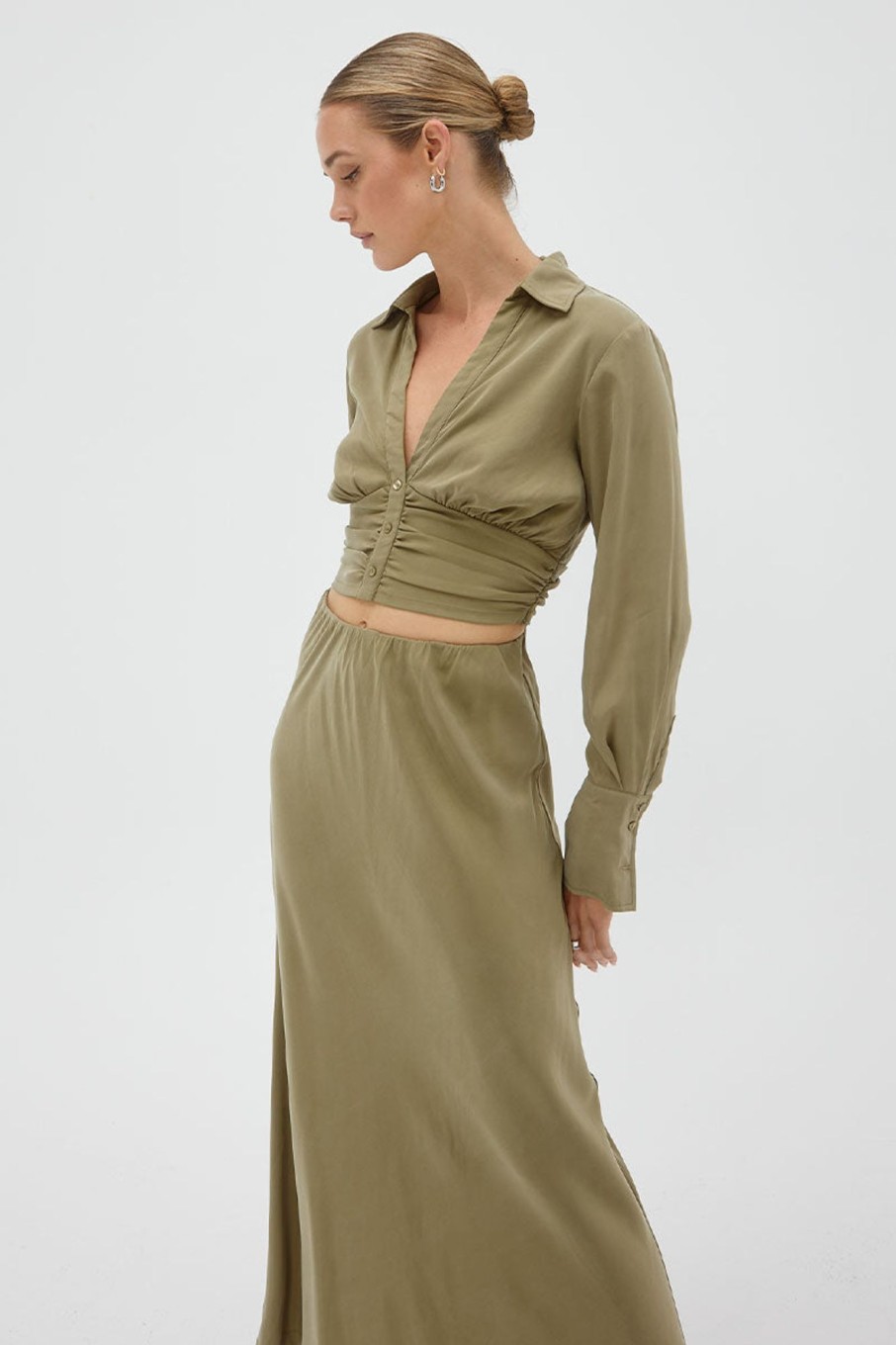 Women'S Clothing SOVERE | Atone Shirt - Olive