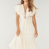 Dresses SOVERE | Lucid Midi Dress - Porcelain