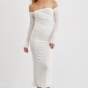 Knitwear SOVERE | Vela Twist Dress - Chalk