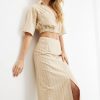 Skirts SOVERE | Shift Midi Skirt - Natural