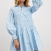 Dresses SOVERE | Zola Smock Dress - Soft Blue