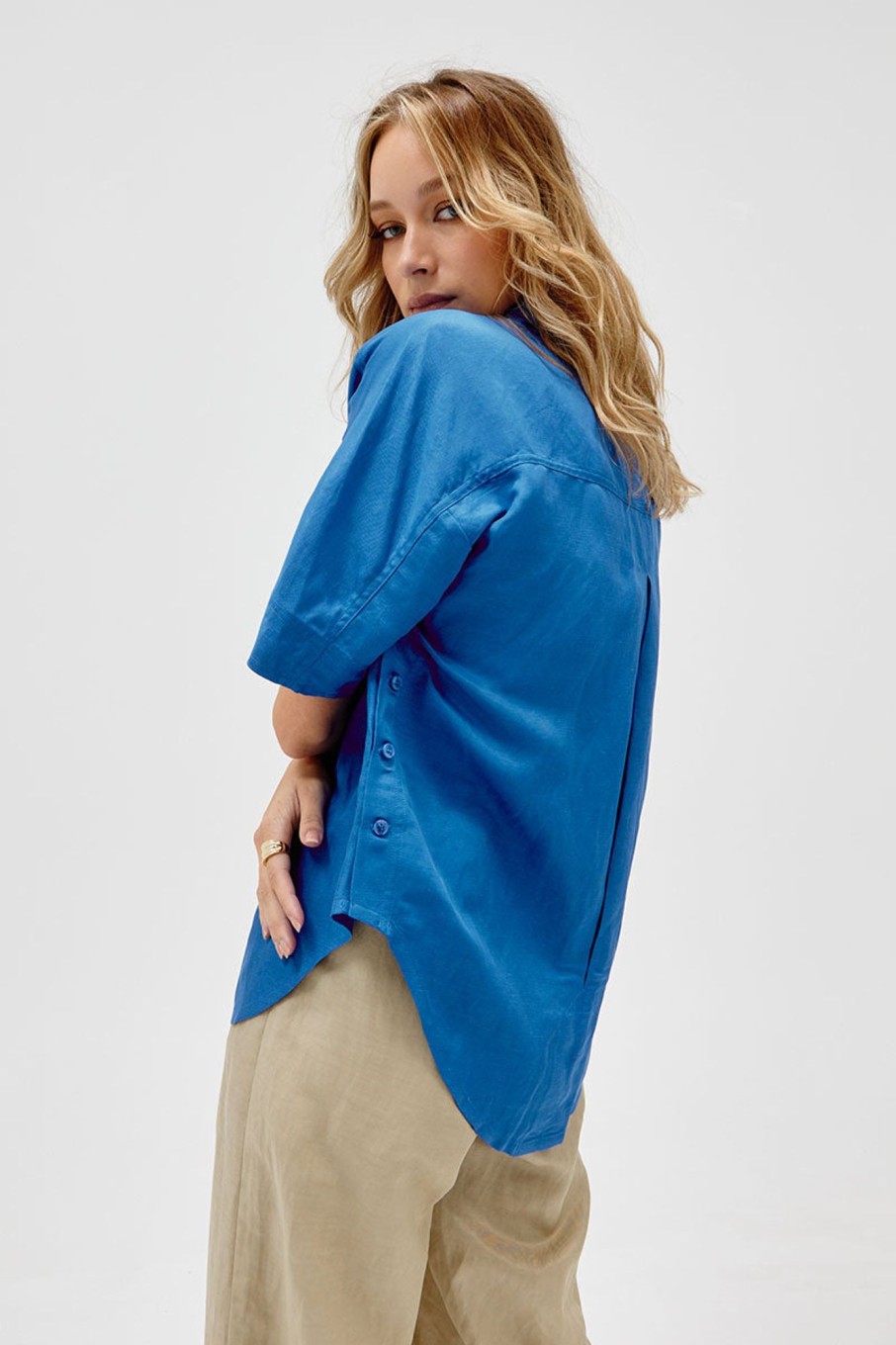 Women'S Clothing SOVERE | Faraway Shirt - Lapis