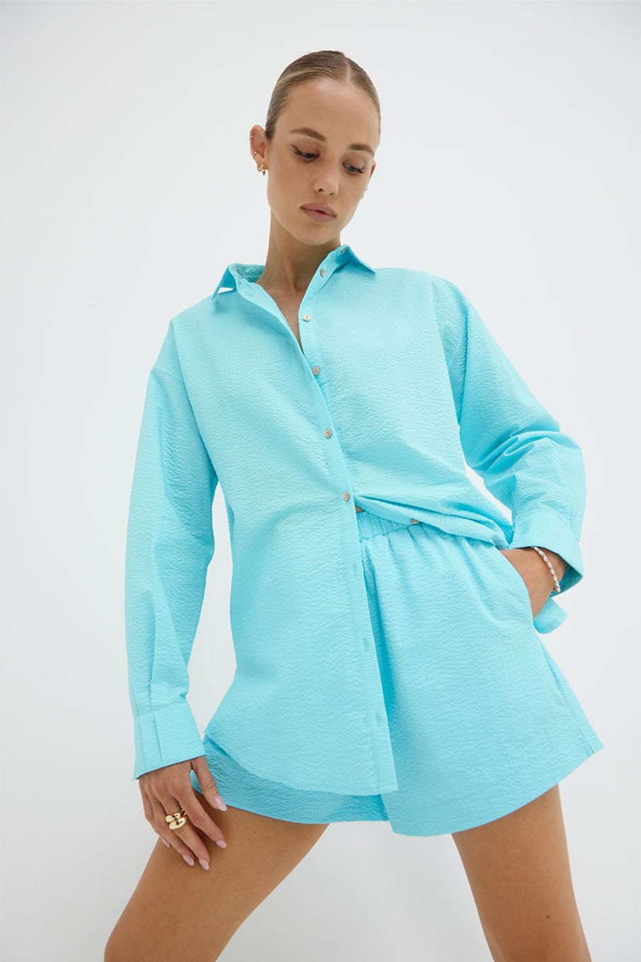 Women'S Clothing SOVERE | Pixie Shirt - Aqua