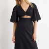 Dresses SOVERE | Epiphany Midi Dress - Black