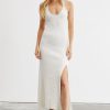 Dresses SOVERE | Mesmerise Combo Knit Dress - Chalk