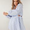 Dresses SOVERE | Vive Cut Out Smock Dress - Powder Blue