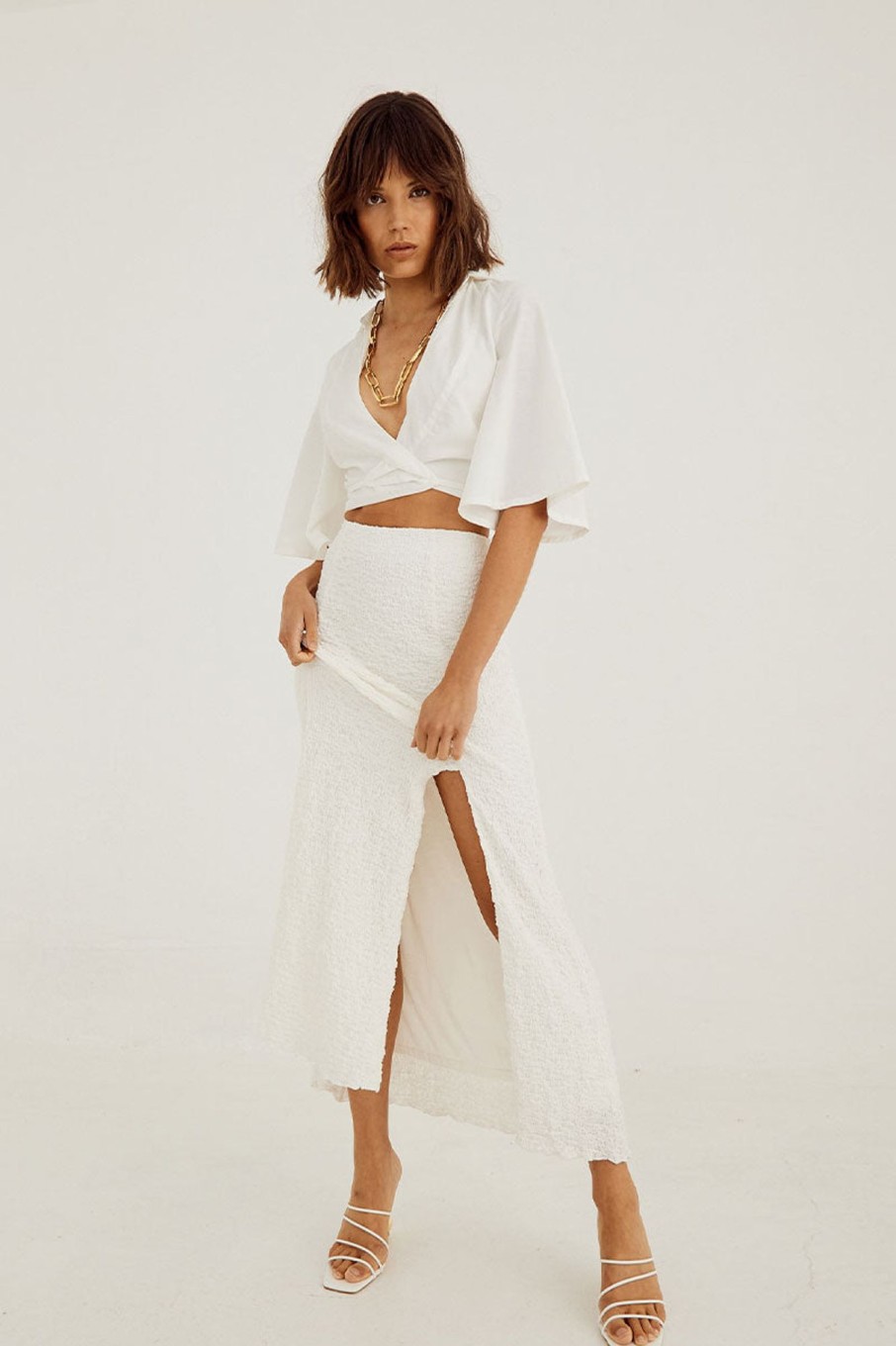 Skirts SOVERE | Frequency Skirt - White