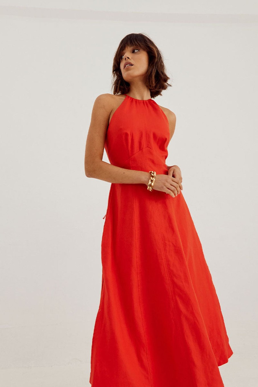 Dresses SOVERE | Relish Halter Midi Dress