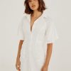 Dresses SOVERE | Outline Shirt Dress - White