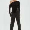 Women'S Clothing SOVERE | Tilt Knit Top - Black