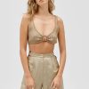 Women'S Clothing SOVERE | Faraway Knit Crop - Latte