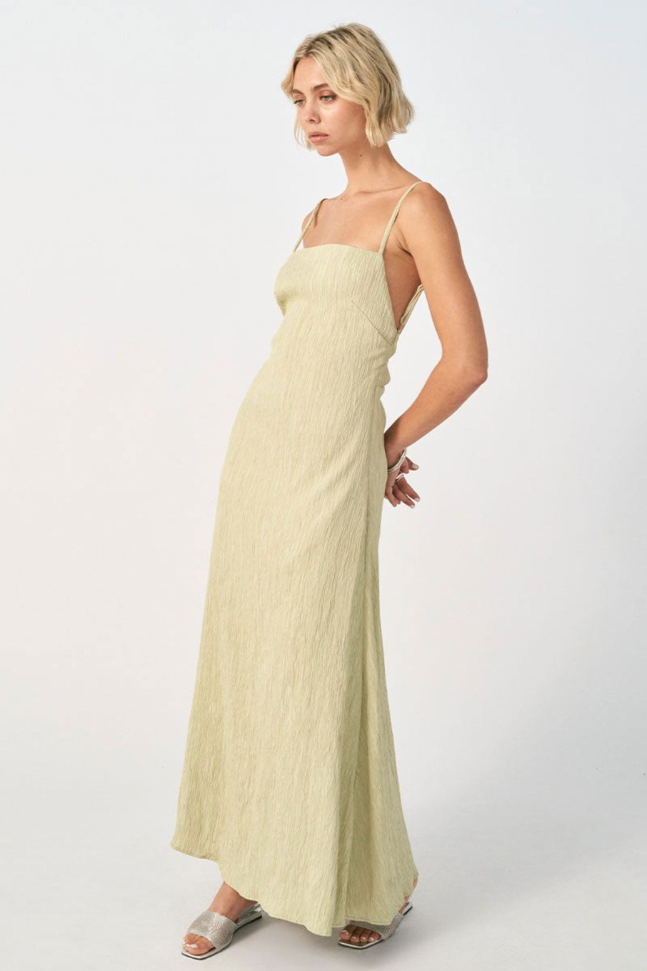 Dresses SOVERE | Georgia Maxi Dress - Celery