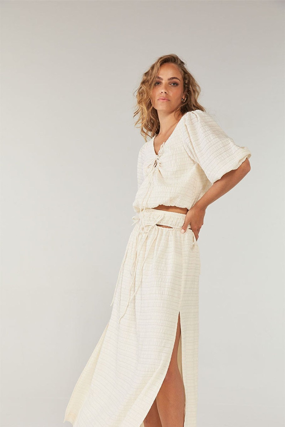 Women'S Clothing SOVERE | Lucid Skirt - Porcelain