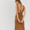 Dresses SOVERE | Caught Knit Dress - Mocha