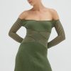 Knitwear SOVERE | Tilt Knit Dress - Olive