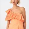 Dresses SOVERE | Bliss Midi Dress - Soft Orange