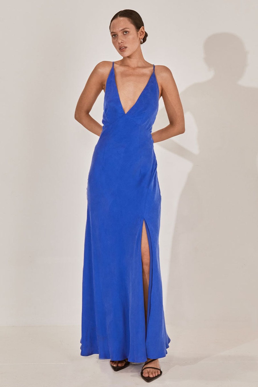 Dresses SOVERE | Arlo Midi Dress - Royal Blue