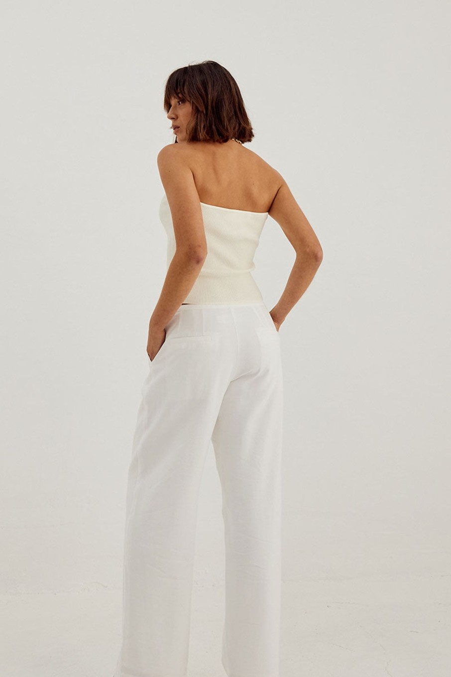 Women'S Clothing SOVERE | Horizon Low Rise Pant - Ivory