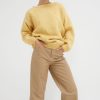 Knitwear SOVERE | Sare Slouch Sweater - Golden