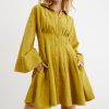 Dresses SOVERE | Skye Mini Dress-Olive Green