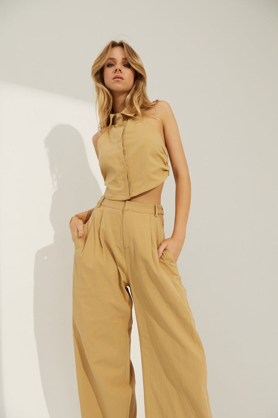 Women'S Clothing SOVERE | Momento Crop - Dijon