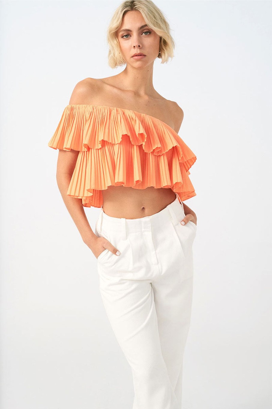 Women'S Clothing SOVERE | Bliss Bodice - Soft Orange