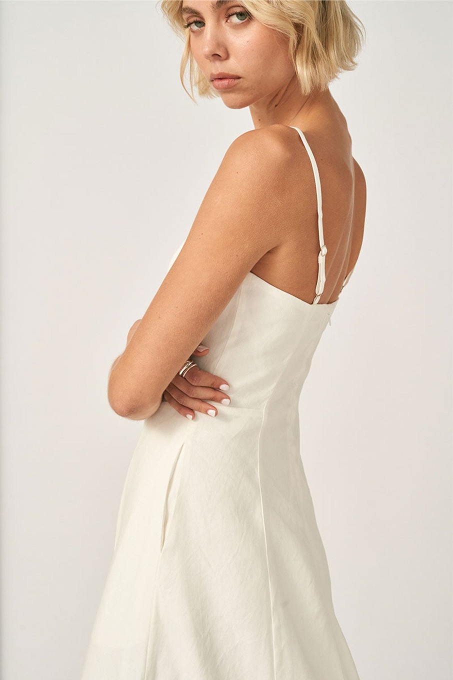 Dresses SOVERE | Serendipity Midi Dress - White